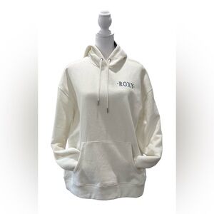 NWT Roxy Surf Stoked white Hoodie women size small
